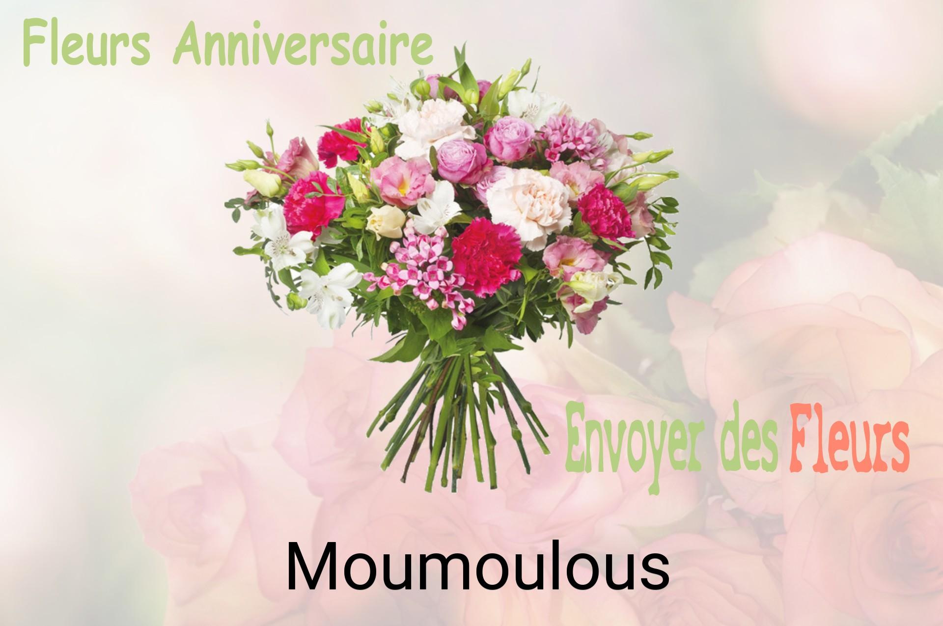 Bouquet de fleurs d’anniversaire livré à Moumoulous